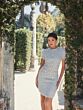 Mac Duggal 20805 Front Button Jewel Neck Dress