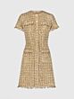 Mac Duggal 21072 Front Pocket Short Sleeve Dress