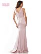 Marsoni MV1233 Scoop Neckline Ruched Dress