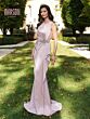 Marsoni MV1233 Scoop Neckline Ruched Dress
