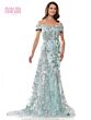 Marsoni MV1242 Side Overskirt Embroidered Dress