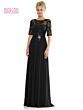 Marsoni M286 Floral Bodice Half Sleeve Dress