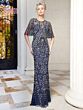Marsoni MV1208 Flare Sleeves Floral Dress
