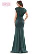 Marsoni MV1226 Beaded Waist Cap Sleeve Dress