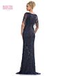 Marsoni MV1261 Sheer Sleeve Bateau Neck Dress