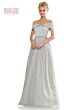 Marsoni MV1265 Beaded Waist Off The Shoulder Dress