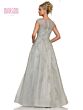 Marsoni MV1277 Pleated Skirt V-Neck Dress