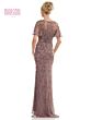 Marsoni MV1281 Flutter Sleeves Floral Dress