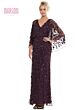 Marsoni MV1282 Cape Sleeves Floral Dress