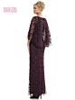 Marsoni MV1282 Cape Sleeves Floral Dress
