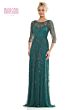 Marsoni MV1283 Scoop Neckline Embellished Dress
