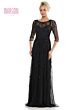 Marsoni MV1283 Scoop Neckline Embellished Dress
