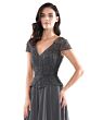 Marsoni M243 Peplum Skirt Cap Sleeve Dress