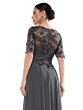 Marsoni M286 Floral Bodice Half Sleeve Dress