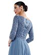 Marsoni MV1052 Embellished Top Boat Neck Dress