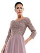 Marsoni MV1052 Embellished Top Boat Neck Dress