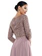 Marsoni MV1052 Embellished Top Boat Neck Dress