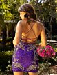 Primavera Couture 3301 Plunging V-Neckline Sequin Dress