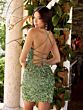Primavera Couture 3351 Scoop Neckline Sequin Dress