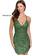 Primavera Couture 3352 V-Neckline Sequin Dress