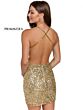 Primavera Couture 3352 V-Neckline Sequin Dress