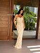 Primavera Couture 12110 Off-The-Shoulder Beaded Dress