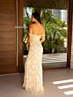 Primavera Couture 12110 Off-The-Shoulder Beaded Dress