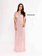 Primavera Couture 13101 Bateau Neck Beaded V-Back Dress