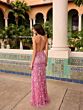 Primavera Couture 3073 High Slit Cross Back Dress