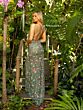 Primavera Couture 3073 High Slit Cross Back Dress