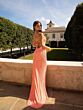 Primavera Couture 3290 Beaded High Slit Scoop Neck Dress