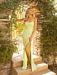 Primavera Couture 3290 Beaded High Slit Scoop Neck Dress