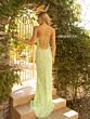 Primavera Couture 3290 Beaded High Slit Scoop Neck Dress