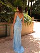 Primavera Couture 3793 Spaghetti Strap Beaded Dress