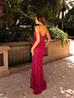 Primavera Couture 3793 Spaghetti Strap Beaded Dress
