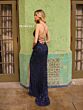 Primavera Couture 4121 Spaghetti Strap Beaded High Slit Dress