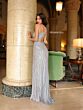 Primavera Couture 4152 One-Shoulder High Slit Dress