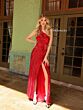 Primavera Couture 4152 One-Shoulder High Slit Dress