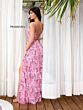 Primavera Couture 4366 Ruffle Skirt Sleeveless V-Back Dress