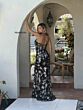 Primavera Couture 4381 Corset Bodice High Slit Dress