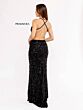 Primavera Couture 3295 Cross Back V-Neck Dress