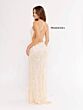 Primavera Couture 3295 Cross Back V-Neck Dress