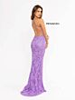 Primavera Couture 3295 Cross Back V-Neck Dress