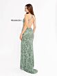Primavera Couture 3295 Cross Back V-Neck Dress