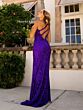 Primavera Couture 3761 Strappy Back One-Shoulder Dress