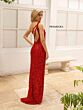 Primavera Couture 3761 Strappy Back One-Shoulder Dress