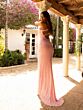 Primavera Couture 3761 Strappy Back One-Shoulder Dress