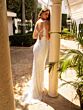 Primavera Couture 3792 Strappy Back High Slit Sequin Dress
