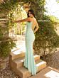 Primavera Couture 3792 Strappy Back High Slit Sequin Dress