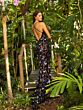 Primavera Couture 3901 Cross Back Butterfly Beaded Dress